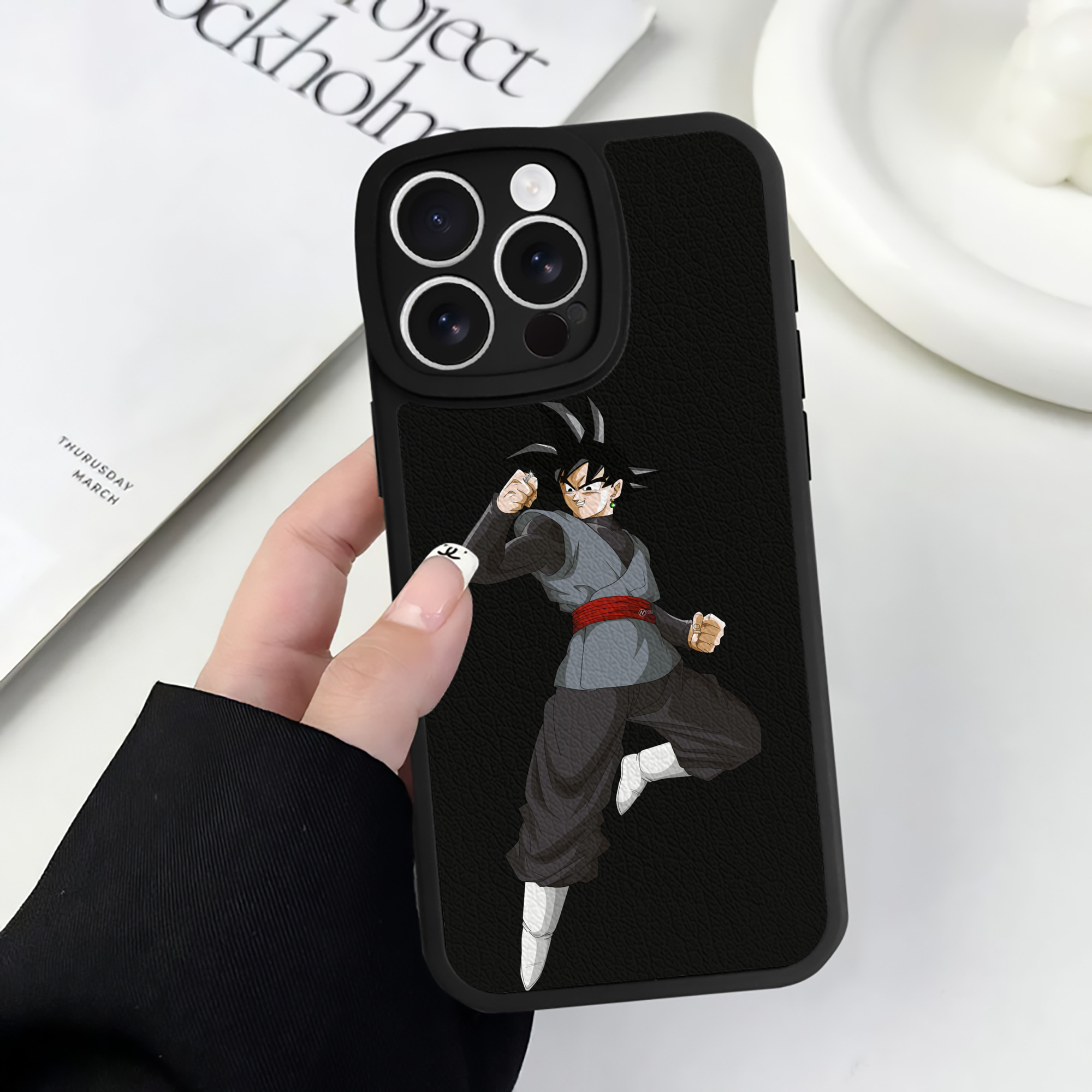 （画像用） ドラゴンボール ベジータ四世（Bejīta Yonsei）DRAGON BALL Vegeta IV 【iPhone 16シリーズ対応】シリコンスマホケース（レザー調） 材質：シリコン